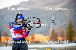 07.11.2024, Bessans, France (FRA): Chloe Bened (FRA) - Biathlon summer training, Bessans (FRA). www.nordicfocus.com. © Authamayou/NordicFocus. Every downloaded picture is fee-liable.