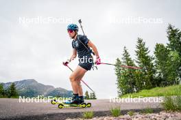 15.06.2024, Lavaze, Italy (ITA): Elvira Oeberg (SWE) - Biathlon summer training, Lavaze (ITA). www.nordicfocus.com. © Barbieri/NordicFocus. Every downloaded picture is fee-liable.