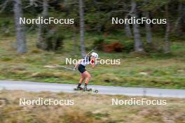 20.09.2024, Font-Romeu, France (FRA): Maya Cloetens (BEL) - Biathlon summer training, Font-Romeu (FRA). www.nordicfocus.com. © Authamayou/NordicFocus. Every downloaded picture is fee-liable.