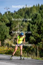 02.09.2024, Font-Romeu, France (FRA): Hanna Oeberg (SWE) - Biathlon summer training, Font-Romeu (FRA). www.nordicfocus.com. © Authamayou/NordicFocus. Every downloaded picture is fee-liable.