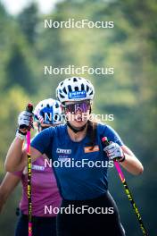 06.08.2024, Lavaze, Italy (ITA): Anna Andexer (AUT) - Biathlon summer training, Lavaze (ITA). www.nordicfocus.com. © Barbieri/NordicFocus. Every downloaded picture is fee-liable.