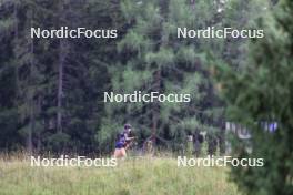 05.09.2024, Lenzerheide, Switzerland (SUI): Marthe Krakstad Johansen (NOR) - Biathlon summer training, Lenzerheide (SUI). www.nordicfocus.com. © Manzoni/NordicFocus. Every downloaded picture is fee-liable.