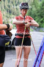 27.06.2024, Juf, Switzerland (SUI): Elisa Gasparin (SUI) - Biathlon summer training, Juf (SUI). www.nordicfocus.com. © Manzoni/NordicFocus. Every downloaded picture is fee-liable.