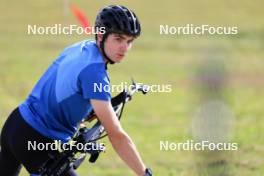 24.07.2024, Premanon, France (FRA): Valentin Lejeune (FRA) - Biathlon summer training, Premanon (FRA). www.nordicfocus.com. © Manzoni/NordicFocus. Every downloaded picture is fee-liable.