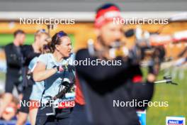 20.05.2024, Lenzerheide, Switzerland (SUI): Lena Haecki-Gross (SUI) - Biathlon summer training, Lenzerheide (SUI). www.nordicfocus.com. © Manzoni/NordicFocus. Every downloaded picture is fee-liable.