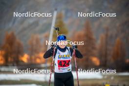 07.11.2024, Bessans, France (FRA): Lou-Anne Dupont Ballet-Baz (FRA) - Biathlon summer training, Bessans (FRA). www.nordicfocus.com. © Authamayou/NordicFocus. Every downloaded picture is fee-liable.