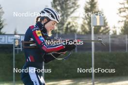 21.10.2024, Lavaze, Italy (ITA): Ida Lien (NOR) - Biathlon summer training, Lavaze (ITA). www.nordicfocus.com. © Vanzetta/NordicFocus. Every downloaded picture is fee-liable.