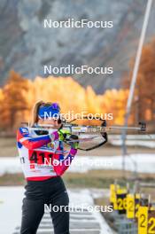 09.11.2024, Bessans, France (FRA): Chloé Chevalier (FRA) - Biathlon summer training, Bessans (FRA). www.nordicfocus.com. © Authamayou/NordicFocus. Every downloaded picture is fee-liable.