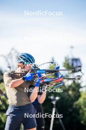 05.09.2024, Font-Romeu, France (FRA): Malte Stefansson (SWE) - Biathlon summer training, Font-Romeu (FRA). www.nordicfocus.com. © Authamayou/NordicFocus. Every downloaded picture is fee-liable.