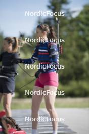 18.06.2024, Correncon-en-Vercors, France (FRA): Lisa Siberchicot (FRA) - Biathlon summer training, Correncon-en-Vercors (FRA). www.nordicfocus.com. © Joly/NordicFocus. Every downloaded picture is fee-liable.