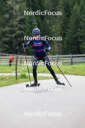 16.09.2024, Lenzerheide, Switzerland (SUI): Lou Jeanmonnot (FRA) - Biathlon summer training, Lenzerheide (SUI). www.nordicfocus.com. © Manzoni/NordicFocus. Every downloaded picture is fee-liable.