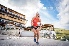 04.08.2024, Lavaze, Italy (ITA): Tamara Steiner (AUT) - Biathlon summer training, Lavaze (ITA). www.nordicfocus.com. © Barbieri/NordicFocus. Every downloaded picture is fee-liable.