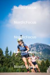 06.08.2024, Lavaze, Italy (ITA): Tamara Steiner (AUT) - Biathlon summer training, Lavaze (ITA). www.nordicfocus.com. © Barbieri/NordicFocus. Every downloaded picture is fee-liable.