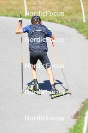 15.07.2024, Lenzerheide, Switzerland (SUI): Jeremy Finello (SUI) - Biathlon summer training, Lenzerheide (SUI). www.nordicfocus.com. © Manzoni/NordicFocus. Every downloaded picture is fee-liable.