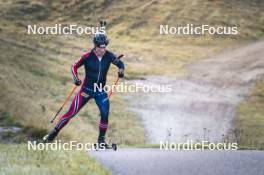 22.10.2024, Lavaze, Italy (ITA): Johannes Dale-Skjevdal (NOR) - Biathlon summer training, Lavaze (ITA). www.nordicfocus.com. © Vanzetta/NordicFocus. Every downloaded picture is fee-liable.