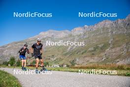 29.08.2024, Bessans, France (FRA): Eric Perrot - Biathlon summer training, Bessans (FRA). www.nordicfocus.com. © Authamayou/NordicFocus. Every downloaded picture is fee-liable.