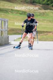 28.08.2024, Bessans, France (FRA): Sophie Chauveau (FRA) - Biathlon summer training, Bessans (FRA). www.nordicfocus.com. © Authamayou/NordicFocus. Every downloaded picture is fee-liable.