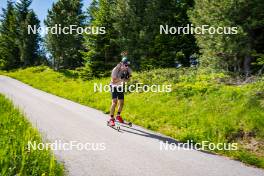 27.06.2024, Lavaze, Italy (ITA): Sturla Holm Laegreid (NOR) - Biathlon summer training, Lavaze (ITA). www.nordicfocus.com. © Barbieri/NordicFocus. Every downloaded picture is fee-liable.