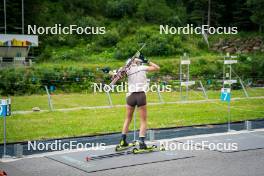 17.07.2024, Martell, Italy (ITA): Hanna Auchentaller (ITA) - Biathlon summer training, Martell (ITA). www.nordicfocus.com. © Barbieri/NordicFocus. Every downloaded picture is fee-liable.