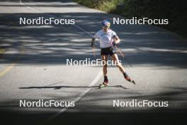 27.08.2024, Martell, Italy (ITA): Wierer Dorothea (ITA) - Biathlon summer training, Martell (ITA). www.nordicfocus.com. © Vanzetta/NordicFocus. Every downloaded picture is fee-liable.