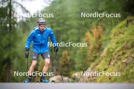 26.08.2024, Martell, Italy (ITA): Elia Zeni (ITA) - Biathlon summer training, Martell (ITA). www.nordicfocus.com. © Vanzetta/NordicFocus. Every downloaded picture is fee-liable.