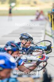 28.08.2024, Bessans, France (FRA): Emilien Jacquelin (FRA) - Biathlon summer training, Bessans (FRA). www.nordicfocus.com. © Authamayou/NordicFocus. Every downloaded picture is fee-liable.