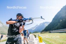 29.08.2024, Bessans, France (FRA): Emilien Jacquelin (FRA) - Biathlon summer training, Bessans (FRA). www.nordicfocus.com. © Authamayou/NordicFocus. Every downloaded picture is fee-liable.