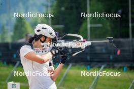 17.07.2024, Martell, Italy (ITA): Rebecca Passler (ITA) - Biathlon summer training, Martell (ITA). www.nordicfocus.com. © Barbieri/NordicFocus. Every downloaded picture is fee-liable.