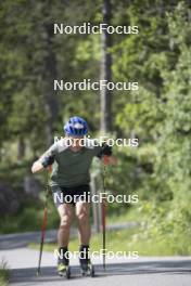 18.06.2024, Correncon-en-Vercors, France (FRA): Oscar Lombardot (FRA) - Biathlon summer training, Correncon-en-Vercors (FRA). www.nordicfocus.com. © Joly/NordicFocus. Every downloaded picture is fee-liable.