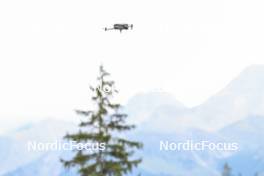 05.09.2024, Lenzerheide, Switzerland (SUI): Event Feature: NordicFocus Drone in the air - Biathlon summer training, Lenzerheide (SUI). www.nordicfocus.com. © Manzoni/NordicFocus. Every downloaded picture is fee-liable.