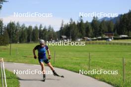 15.07.2024, Lenzerheide, Switzerland (SUI): Bjorn Westervelt (USA) - Biathlon summer training, Lenzerheide (SUI). www.nordicfocus.com. © Manzoni/NordicFocus. Every downloaded picture is fee-liable.