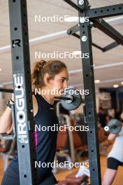 18.06.2024, Tignes, France (FRA): Gilonne Guigonnat (FRA) - Biathlon summer training, Tignes (FRA). www.nordicfocus.com. © Authamayou/NordicFocus. Every downloaded picture is fee-liable.