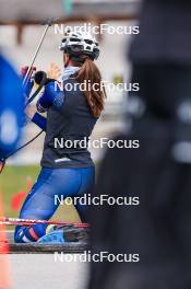 11.10.2024, Ramsau am Dachstein, Austria (AUT): Jeanne Richard (FRA) - Biathlon summer training, Dachsteinglacier, Ramsau am Dachstein (AUT). www.nordicfocus.com. © Manzoni/NordicFocus. Every downloaded picture is fee-liable.