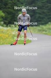 02.07.2024, Premanon, France (FRA): Emilien Jacquelin (FRA) - Biathlon summer training, Premanon (FRA). www.nordicfocus.com. © Manzoni/NordicFocus. Every downloaded picture is fee-liable.