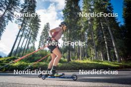 06.08.2024, Lavaze, Italy (ITA): Anna Juppe (AUT) - Biathlon summer training, Lavaze (ITA). www.nordicfocus.com. © Barbieri/NordicFocus. Every downloaded picture is fee-liable.