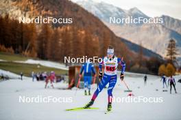 09.11.2024, Bessans, France (FRA): Oceane Michelon (FRA) - Biathlon summer training, Bessans (FRA). www.nordicfocus.com. © Authamayou/NordicFocus. Every downloaded picture is fee-liable.