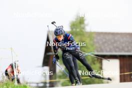 15.09.2024, Lenzerheide, Switzerland (SUI): Lou Jeanmonnot (FRA) - Sommer Nordic Event 2024, Sommer Biathlon Cup, Lenzerheide (SUI). www.nordicfocus.com. © Manzoni/NordicFocus. Every downloaded picture is fee-liable.