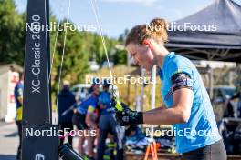 05.09.2024, Font-Romeu, France (FRA): Hanna Oeberg (SWE) - Biathlon summer training, Font-Romeu (FRA). www.nordicfocus.com. © Authamayou/NordicFocus. Every downloaded picture is fee-liable.