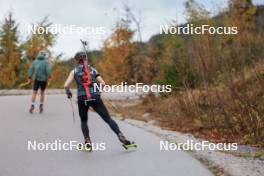 13.10.2024, Ramsau am Dachstein, Austria (AUT): Lydia Hiernickel (SUI) - Biathlon summer training, Ramsau am Dachstein (AUT). www.nordicfocus.com. © Manzoni/NordicFocus. Every downloaded picture is fee-liable.