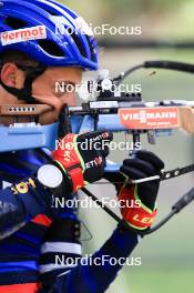 03.07.2024, Premanon, France (FRA): Oscar Lombardot (FRA) - Biathlon summer training, Premanon (FRA). www.nordicfocus.com. © Manzoni/NordicFocus. Every downloaded picture is fee-liable.