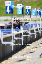 20.05.2024, Lenzerheide, Switzerland (SUI): Niklas Hartweg (SUI) - Biathlon summer training, Lenzerheide (SUI). www.nordicfocus.com. © Manzoni/NordicFocus. Every downloaded picture is fee-liable.