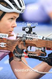 05.09.2024, Lenzerheide, Switzerland (SUI): Karoline Offigstad Knotten (NOR) - Biathlon summer training, Lenzerheide (SUI). www.nordicfocus.com. © Manzoni/NordicFocus. Every downloaded picture is fee-liable.