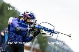 26.08.2024, Martell, Italy (ITA): Dorothea Wierer of Italy - Biathlon summer training, Martell (ITA). www.nordicfocus.com. © Vanzetta/NordicFocus. Every downloaded picture is fee-liable.