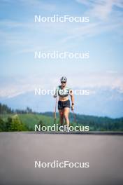 28.06.2024, Lavaze, Italy (ITA): Karoline Offigstad  Knotten (NOR) - Biathlon summer training, Lavaze (ITA). www.nordicfocus.com. © Barbieri/NordicFocus. Every downloaded picture is fee-liable.