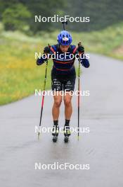 02.07.2024, Premanon, France (FRA): Oscar Lombardot (FRA) - Biathlon summer training, Premanon (FRA). www.nordicfocus.com. © Manzoni/NordicFocus. Every downloaded picture is fee-liable.