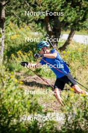 17.08.2024, Font-Romeu, France (FRA): Axel Garnier (FRA) - Biathlon summer training, Font-Romeu (FRA). www.nordicfocus.com. © Authamayou/NordicFocus. Every downloaded picture is fee-liable.