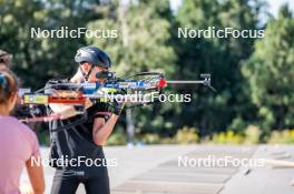 17.08.2024, Font-Romeu, France (FRA): Lionel Jouannaud (FRA) - Biathlon summer training, Font-Romeu (FRA). www.nordicfocus.com. © Authamayou/NordicFocus. Every downloaded picture is fee-liable.