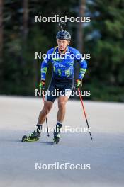 12.10.2024, Ramsau am Dachstein, Austria (AUT): Dmytro Pidruchnyi (UKR) - Biathlon summer training, Ramsau am Dachstein (AUT). www.nordicfocus.com. © Manzoni/NordicFocus. Every downloaded picture is fee-liable.