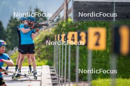 06.06.2024, Lavaze, Italy (ITA): Emil Nykvist (SWE) - Biathlon summer training, Lavaze (ITA). www.nordicfocus.com. © Barbieri/NordicFocus. Every downloaded picture is fee-liable.