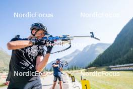 29.08.2024, Bessans, France (FRA): Emilien Jacquelin (FRA) - Biathlon summer training, Bessans (FRA). www.nordicfocus.com. © Authamayou/NordicFocus. Every downloaded picture is fee-liable.